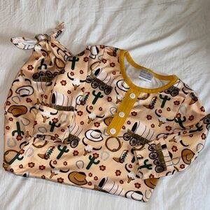 Western Themed Baby Sleeper